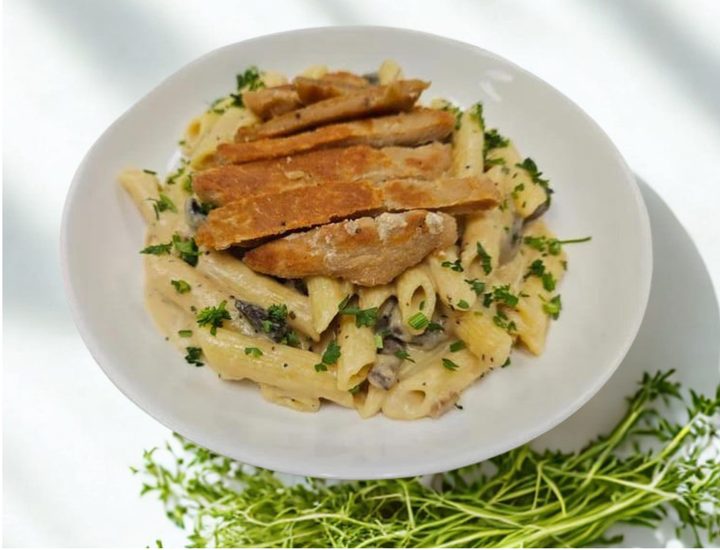 Grilled Chikn Alfredo Penne