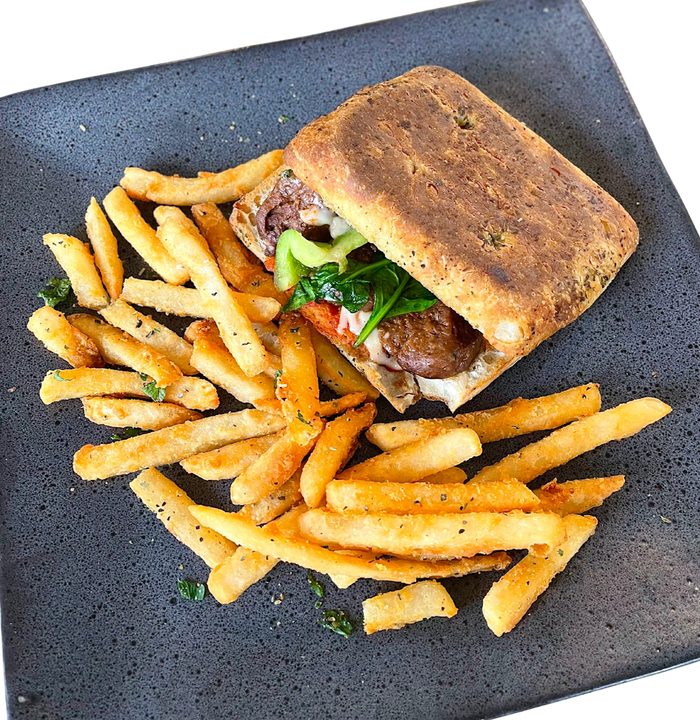 Meatball Marinara Panini